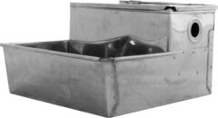 Ποτίστρα Σκύλου Συνεχούς Ροής Με Φλοτέρ Inox