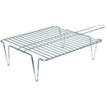 Σχάρα BBQ Συρμάτινη Inox 18/10 με Λαβή (40 x 40 x 13.50cm)