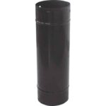 Μπουρί-Σωλήνα Για Καμινάδα Σόμπας Εμαγιέ Μαύρη 0,90 Φ150