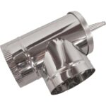 ΤΑΦ Για Μπουρί-Σωλήνα Σόμπα Inox 430 Φ120