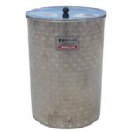 Δοχείο Λαδιού Inox 500Lt Ανοικτό