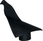 Kαπέλο πουλί Περιστρεφόμενο για σόμπα Ø120 ή Ø150mm