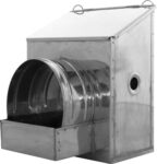 Ποτίστρα ΙΝΟΧ Συνεχούς Ροής Με Φλοτέρ Τετράγωνη